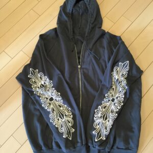 クロムハーツ　パーカー　ブラック
