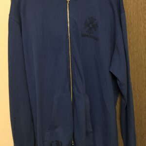 クロムハーツ　パーカー　青