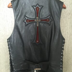 クロムハーツ　ベスト　クロス　赤